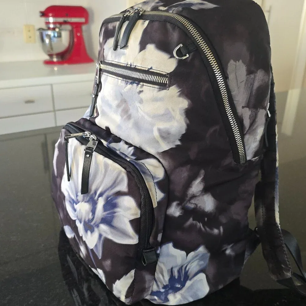 Tumi Voyageur Hagen Nylon Backpack in African Floral Print